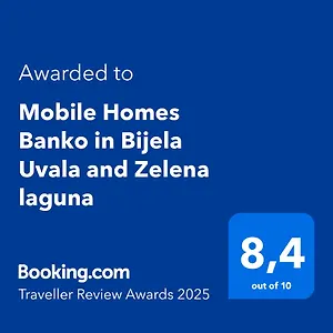 Mobile Homes Banko In Bijela Uvala And Zelena Laguna **** Mugeba